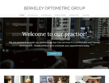 Tablet Screenshot of berkeleyoptometricgroup.com